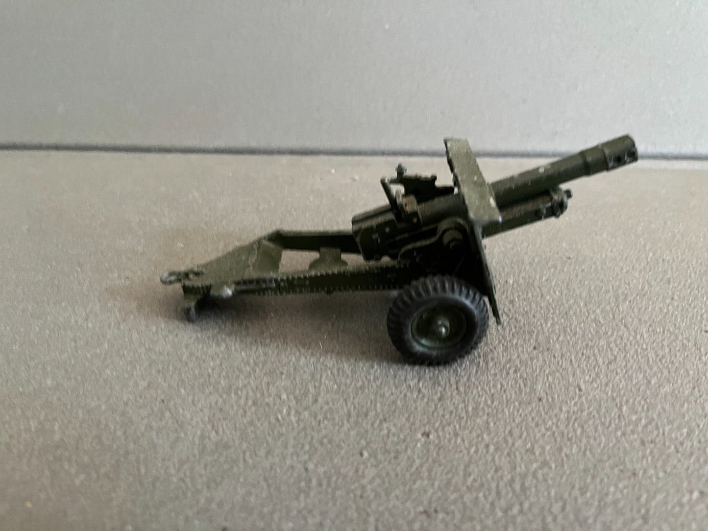 Ancienne Miniature Militaire Canon Crescent Toys England Epave