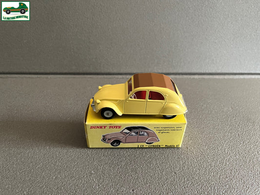 Voiture Miniature Citroen 2CV Modèle 61 Dinky Toys Atlas 558