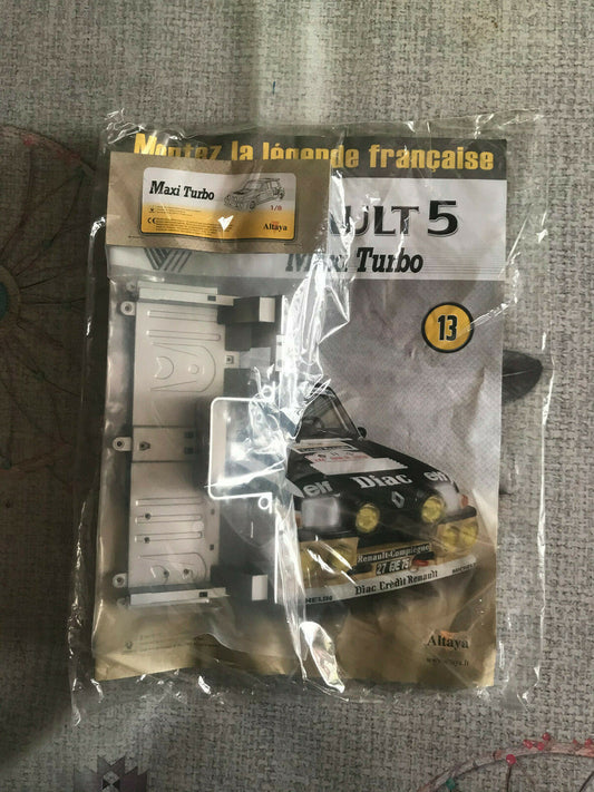 Voiture miniature Maquette Renault 5 Maxi Turbo Altaya Fascicule N° 13 au 1/8