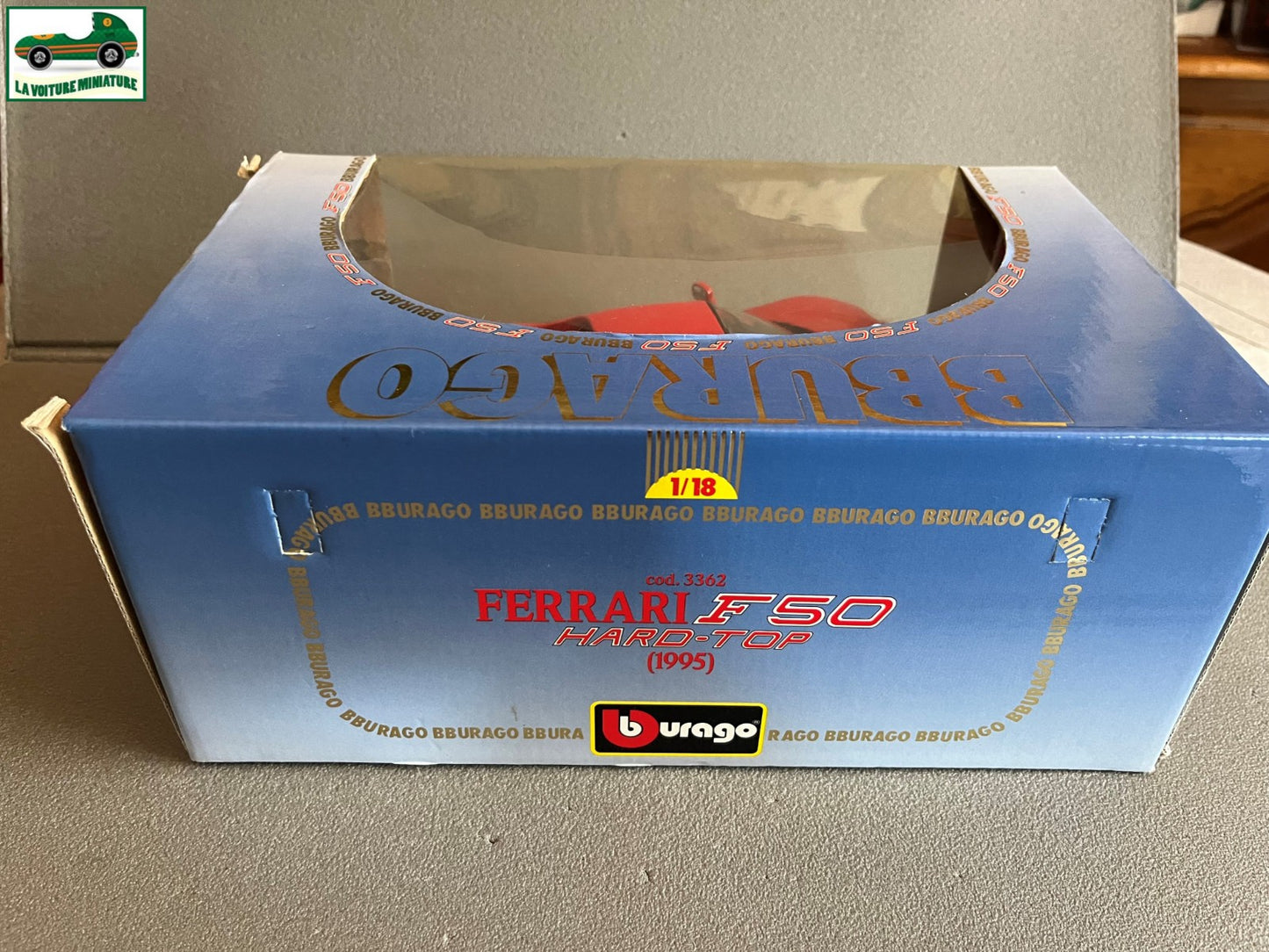 Voiture miniature Ferrari F50 Hard Top Burago au 1/18