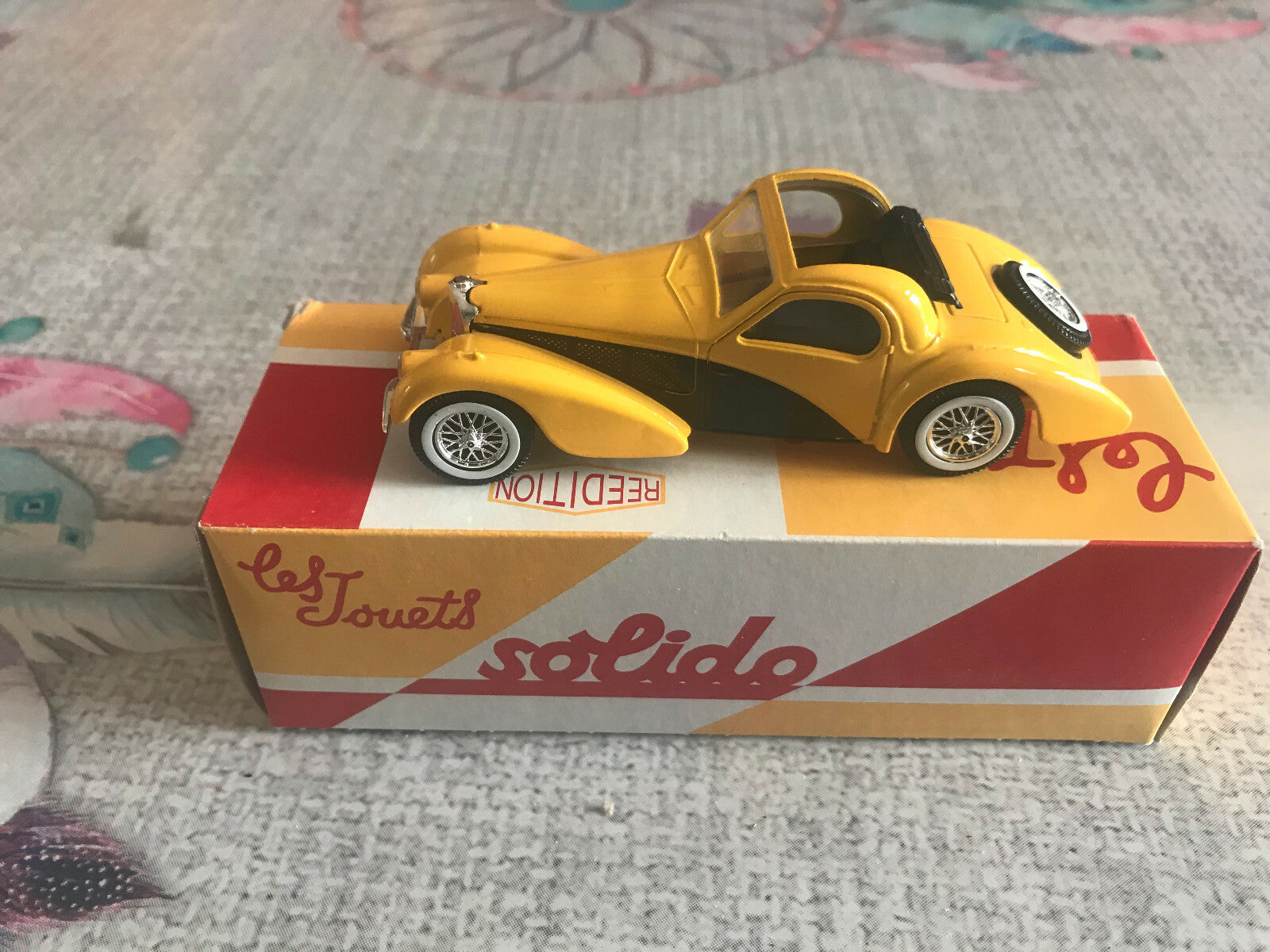 Voiture Miniature Bugatti Atalante 1939 Solido Hachette au 1/43