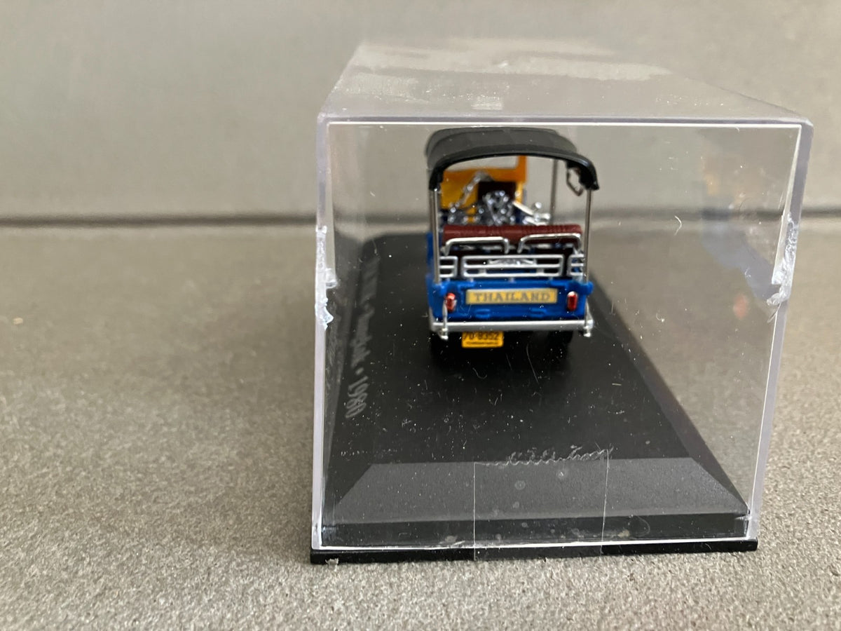 Voiture Miniature Tuk Tuk Bangkok 1980 Taxi du Monde Altaya au 1/43