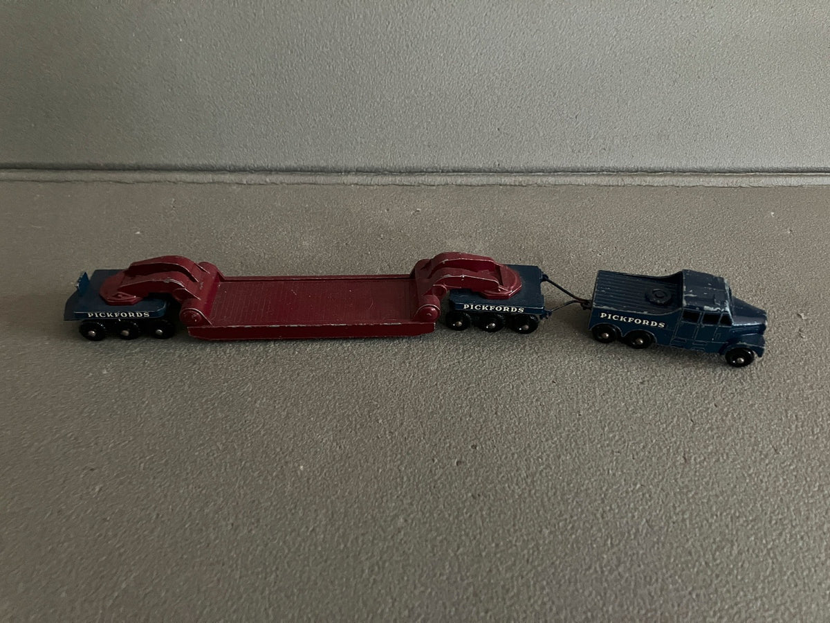 Ancien Miniature Camion Scammel 6x6 Transporter Pickfords Matchbox Lesney