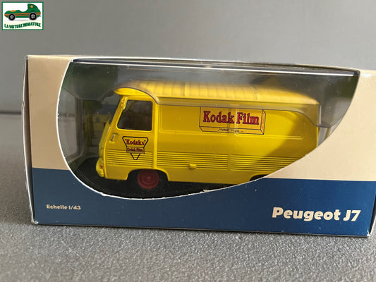 Voiture Miniature Utilitaire Peugeot J7 Kodak Atlas Eligor 1/43