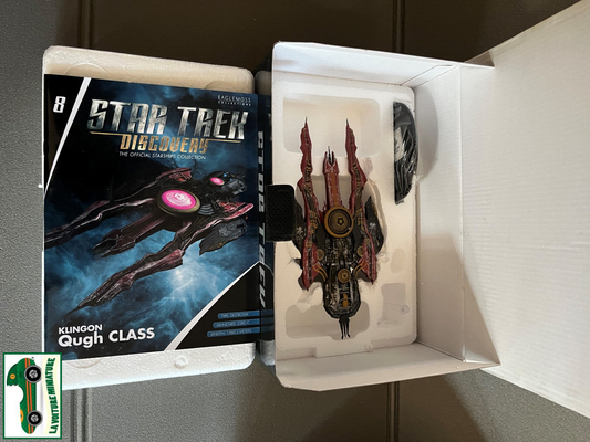 Vaisseau Spatial Miniature Klingon Qugh Class Star Trek Eaglemoss Hero