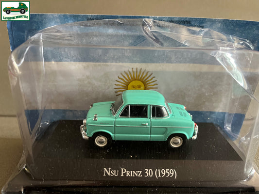Voiture Miniature NSU Prinz 30 1959 Autos Inolvidables Argentinos 1/43