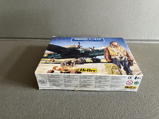 Maquette Militaire Figurine Soldat Personnel de la R.A.F Heller 1/72