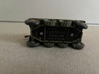 Ancienne Miniature Militaire Char EBR Panhard Dinky Toys Meccano France Epave