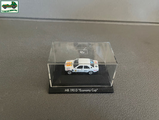 Voiture Miniature Mercedes MB 190 D Economy Cup Herpa 1/87 HO