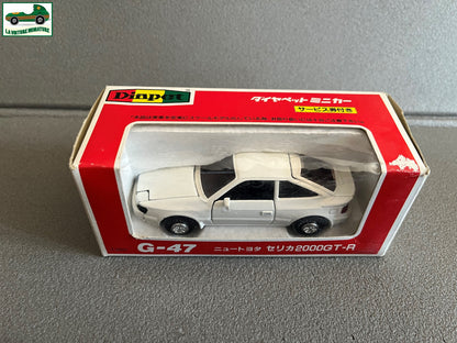 Ancienne Voiture Miniature Toyota Celica 2000 GT-R Diapet G-47 Japan au 1/40