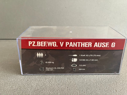 Miniature Militaire Char Tank Blindé Pz.Bef.Wg. V Panther Ausf. G Altaya 1/72