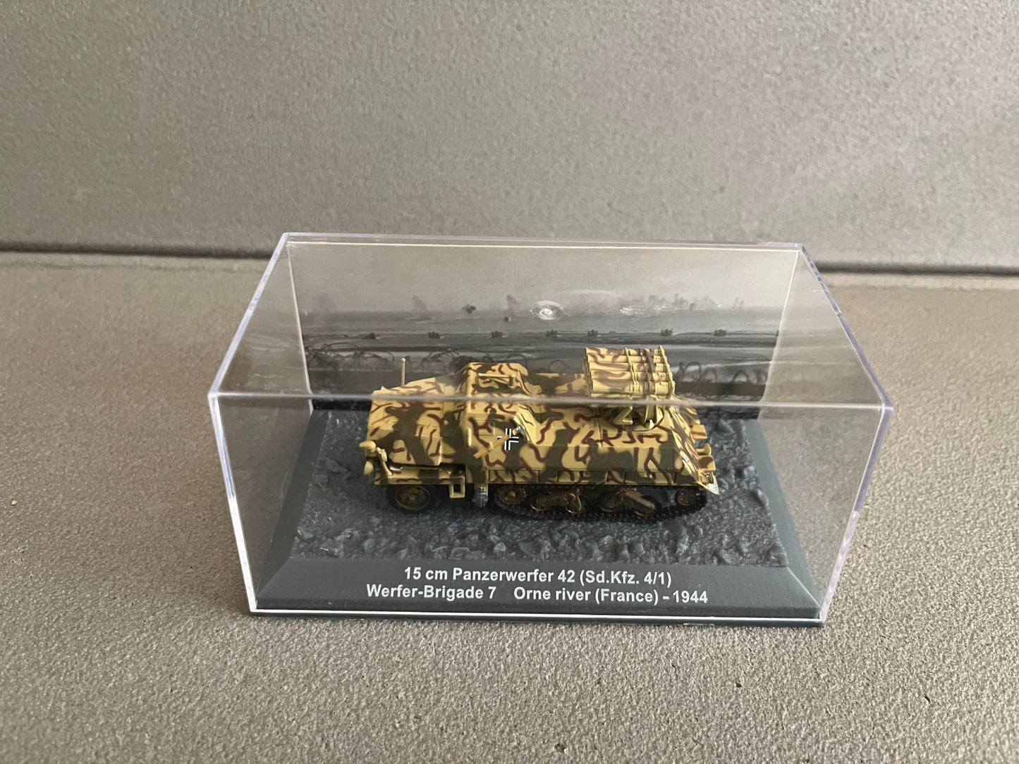 Miniature Militaire Char Tank Blindé 15 cm Panzerwerfer 42 Sd.Kfz. Altaya 1/72