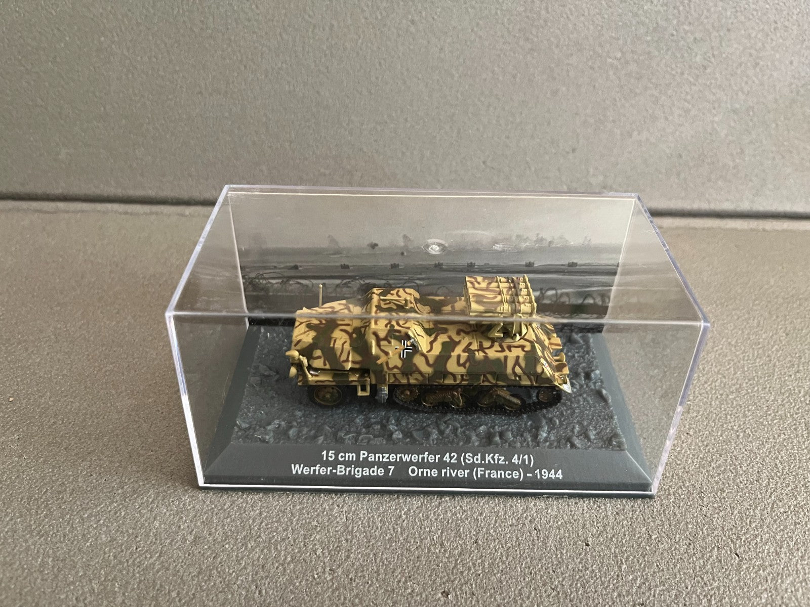 Miniature Militaire Char Tank Blindé 15 cm Panzerwerfer 42 Sd.Kfz. Altaya 1/72