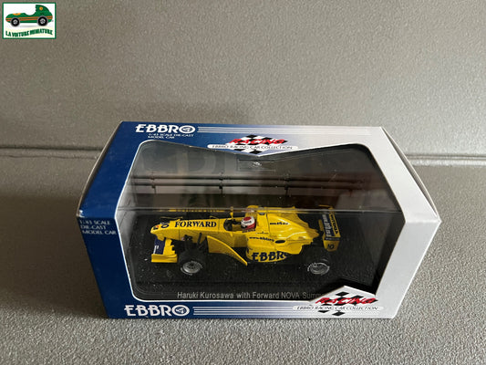 Voiture Miniature Formula Nippon Haruki Kurosawa with Nova F1 Ebbro au 1/43