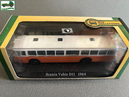 Voiture miniature Scania Vabis D11 1964 Autobus Bus Collection Atlas 1/72