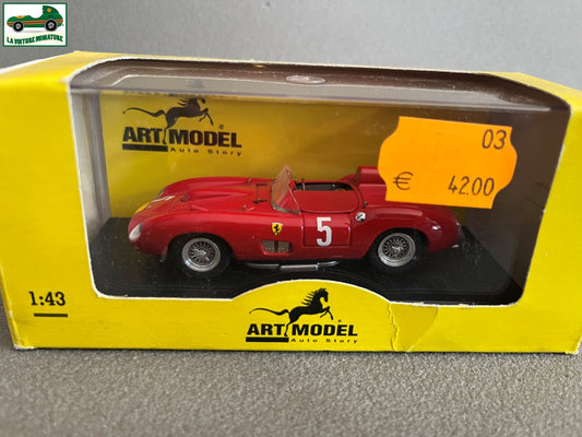 Voiture Miniature Ferrari 315 S Nurburgring 1957 ArtModel au 1/43