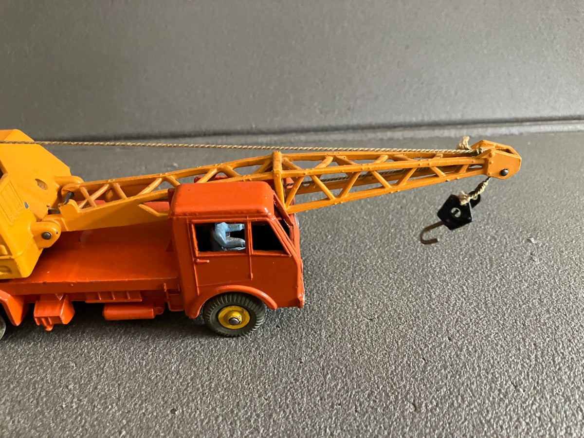 Ancienne Miniature Camion Grue 20 Ton Lorry Mounted Crane Dinky Toys Meccano