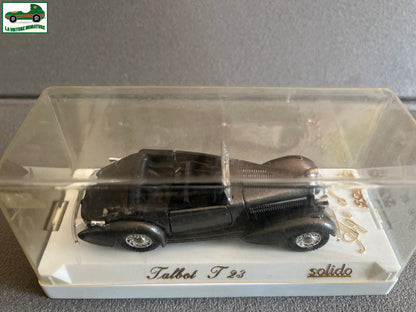Voiture Miniature Talbot T23 Solido au 1/43
