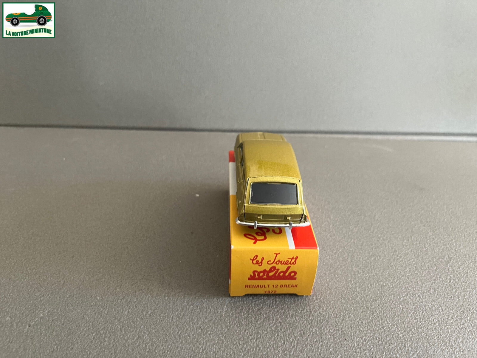 Voiture Miniature Renault 12 Break 1972 Solido Hachette 1/43