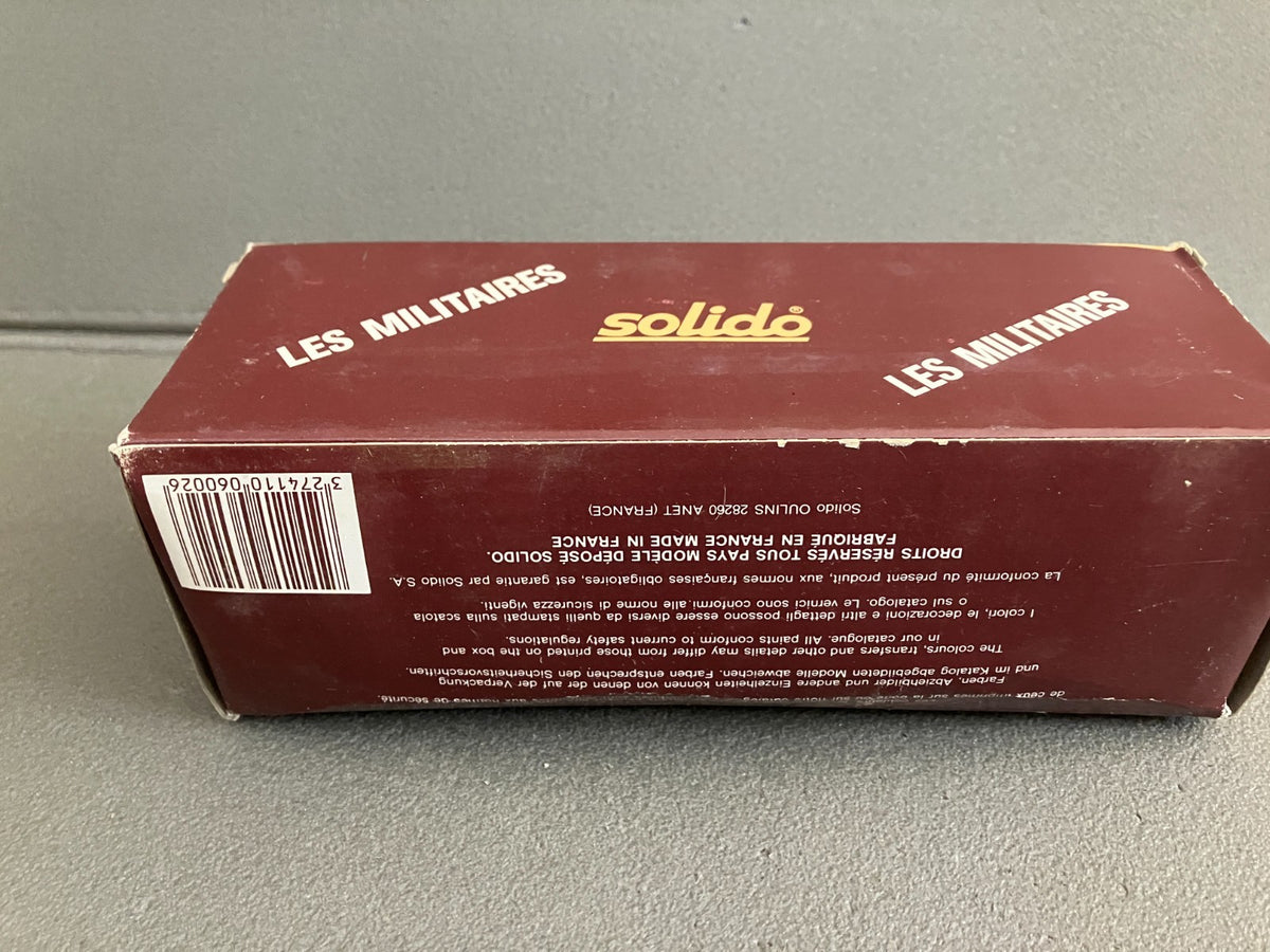 Ancienne Miniature Militaire Blindé Half Track US 6052 Solido France 1/50