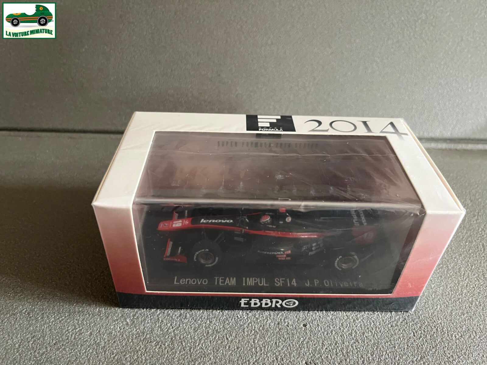 Voiture Miniature Lenovo Team Impul SF14 Formula 2014 F1 Ebbro au 1/43