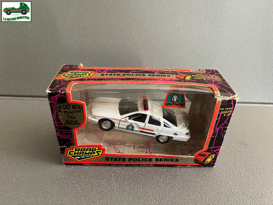 Voiture Miniature Chevrolet Caprice Police Road Champs au 1/43