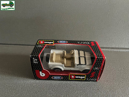Voiture Miniature Jeep Wrangler Burago au 1/43