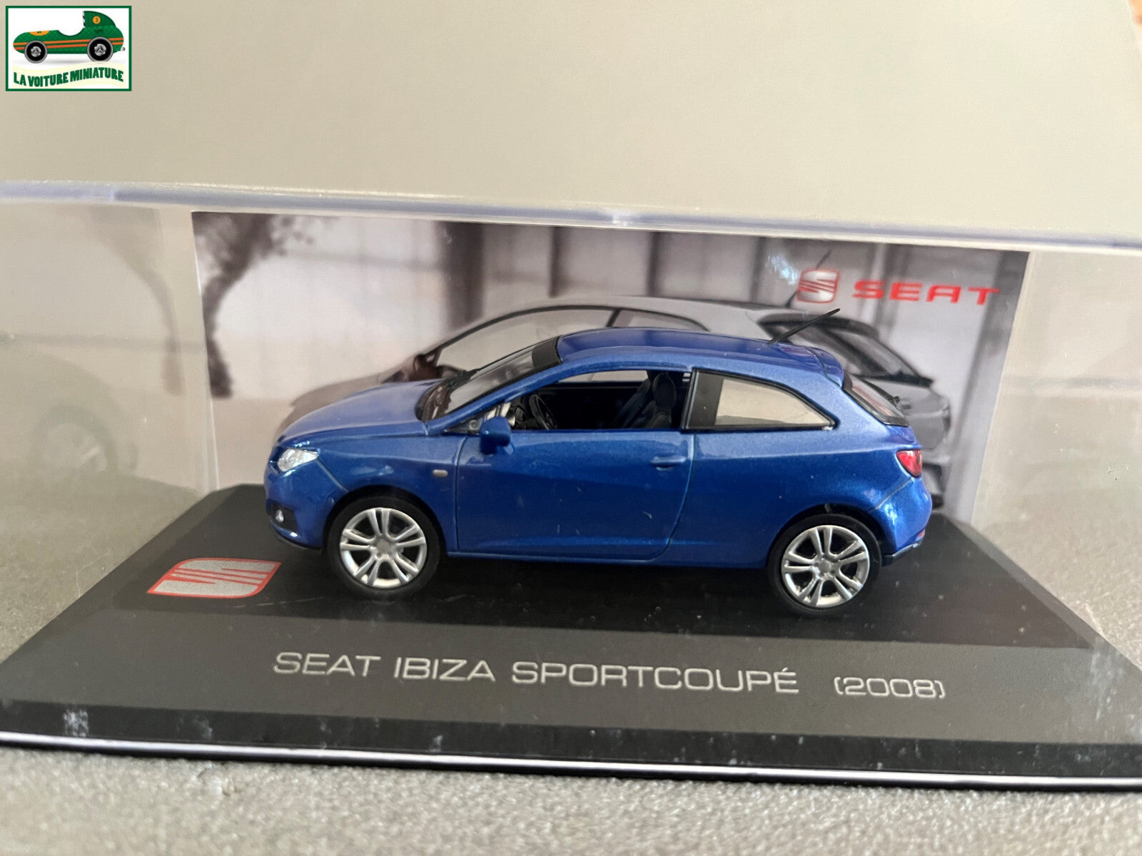 Voiture Miniature Seat Ibiza Sport Coupé 2008 au 1/43