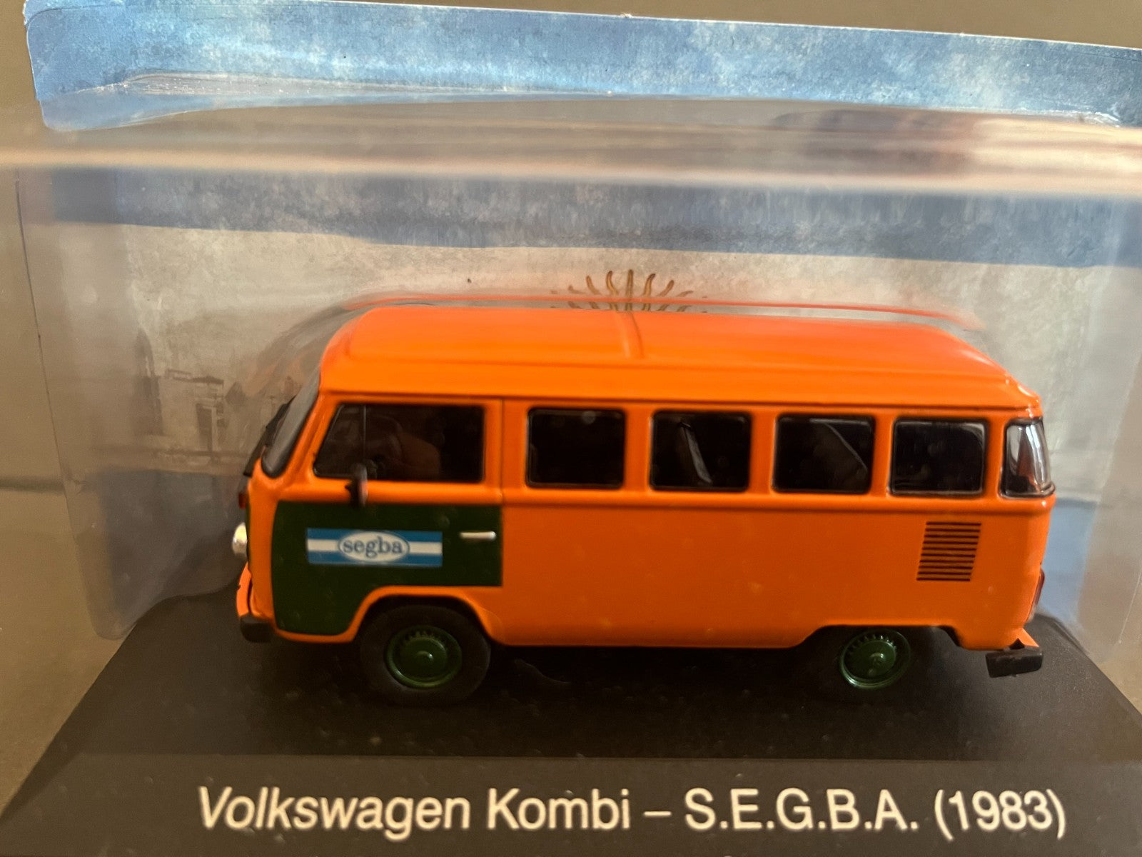 Voiture Miniature Volkswagen Combi SEGBA 1983 Kombi Ixo Argentine au 1/43