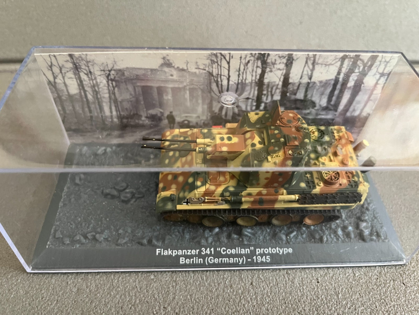 Miniature Militaire Char Tank Blindé Flakpanzer 341 Coelian Altaya 1/72