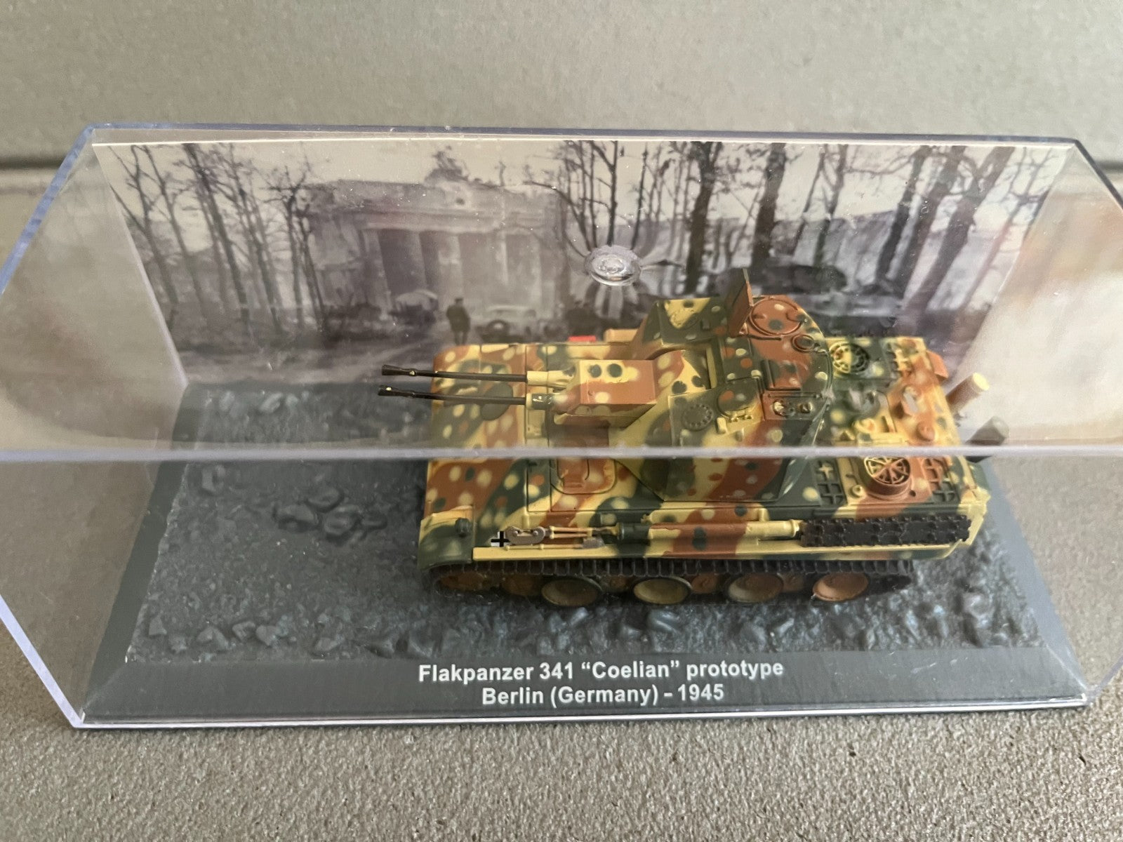 Miniature Militaire Char Tank Blindé Flakpanzer 341 Coelian Altaya 1/72