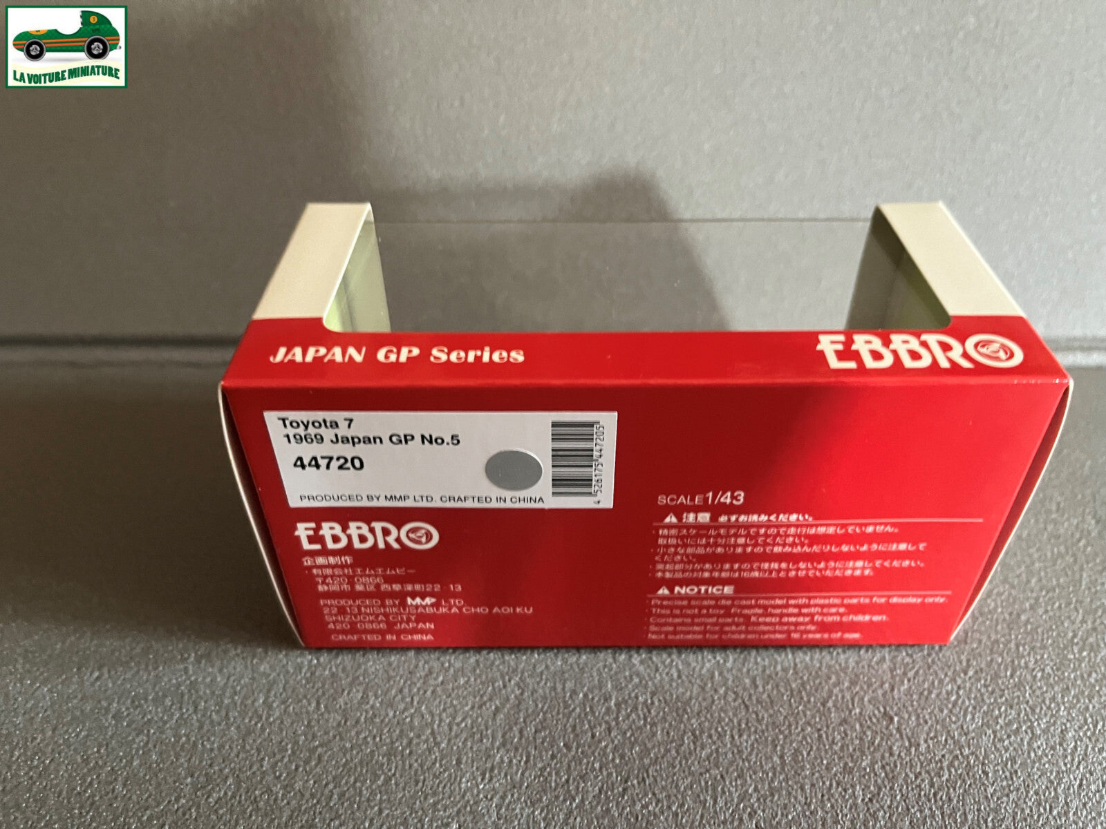 Voiture Miniature Toyota 7 1969 Japan Gp Ebbro au 1/43
