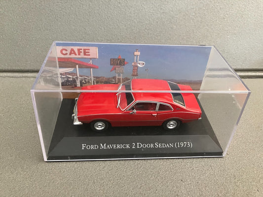 Voiture Miniature American Cars Ford Maverick 2 Door Sedan 1973 Altaya 1/43