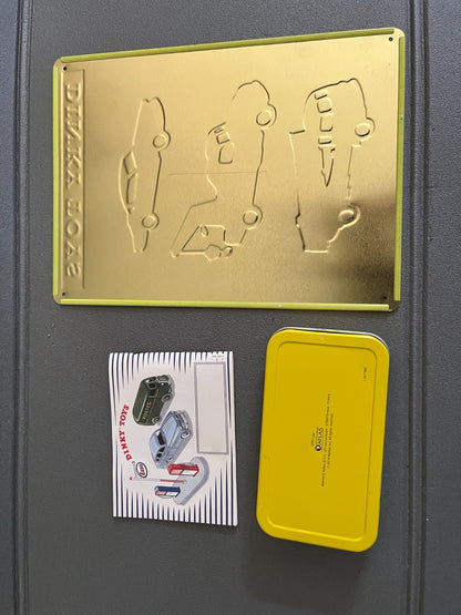 Voiture Miniature Lot Catalogue Plaque Metal Boite Dinky Toys Edition Atlas