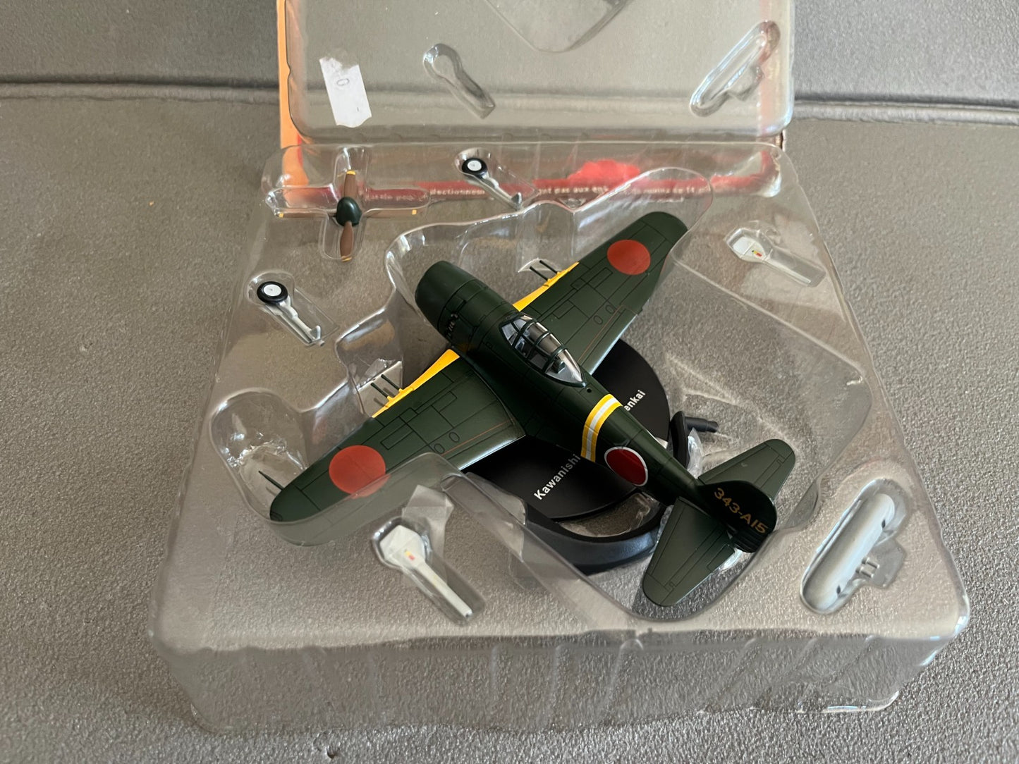 Avion miniature Militaire 2e Guerre Kawanishi N1K2-J Shidenkai Altaya 1/72