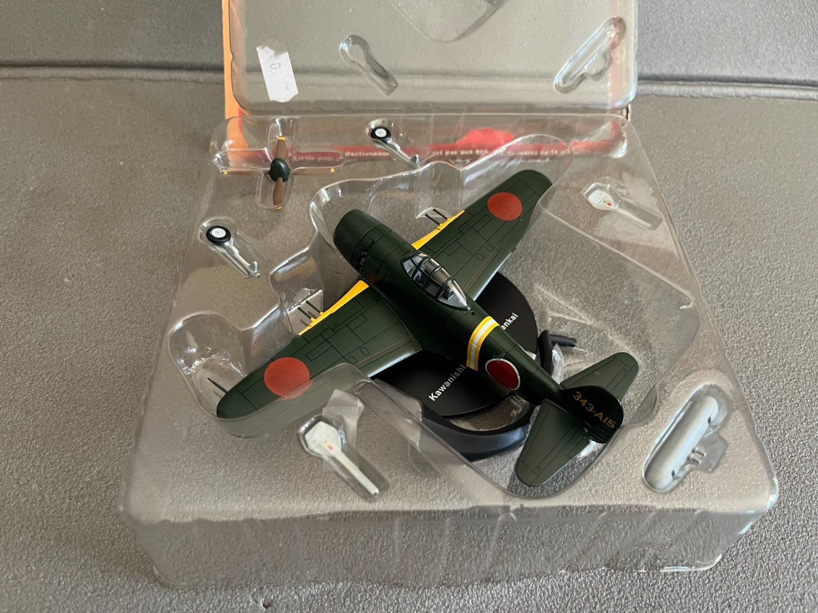 Avion miniature Militaire 2e Guerre Kawanishi N1K2-J Shidenkai Altaya 1/72