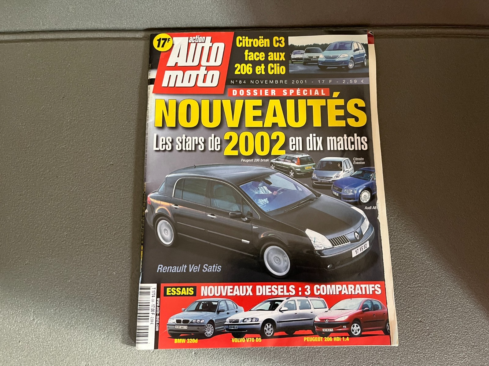 Livre Revue Voiture Automobile Action AutoMoto N°84
