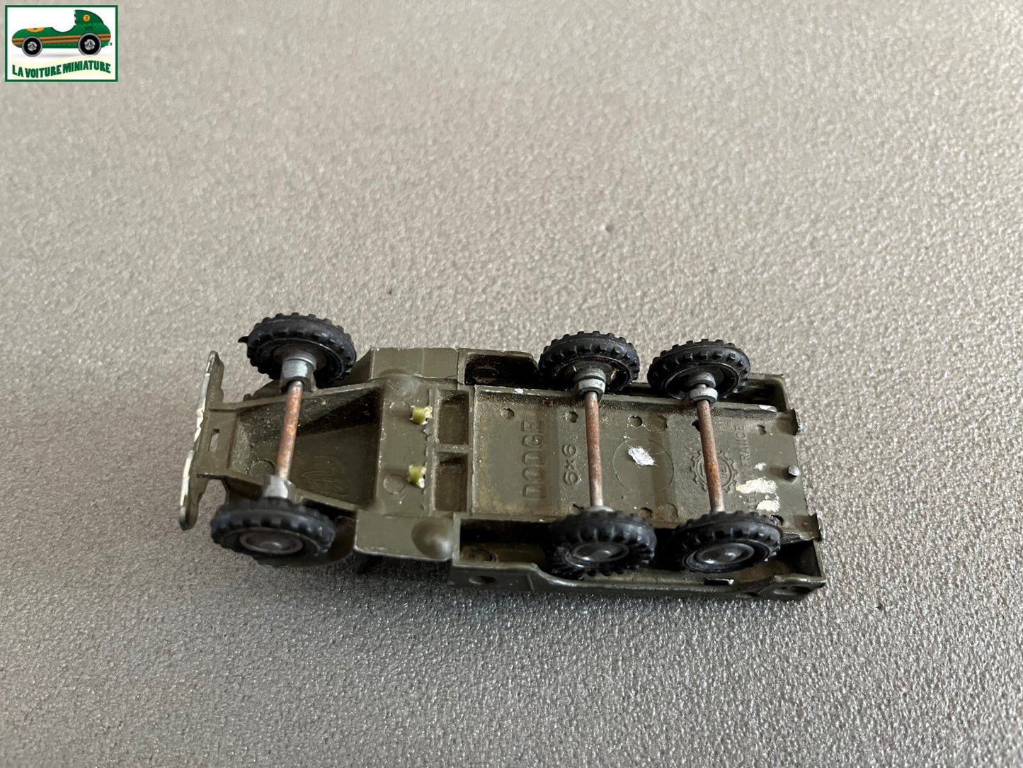 Ancienne Miniature Militaire Camion Blindé Dodge 6x6 France Jouets Epave