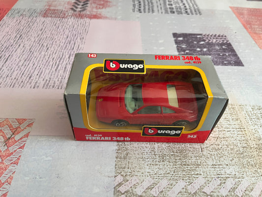 Voiture miniature Burago Ferrari 348 tb 4139 au 1/43