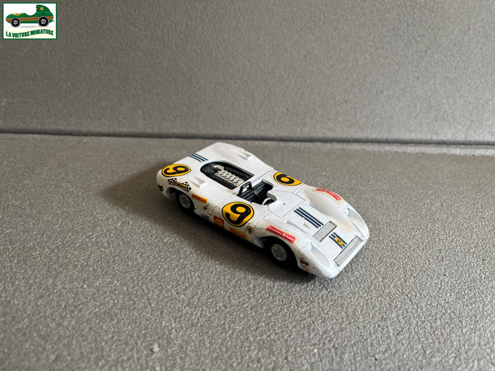 Ancienne Voiture Miniature Ferrari P312 Mercury Made in Italy 1/43