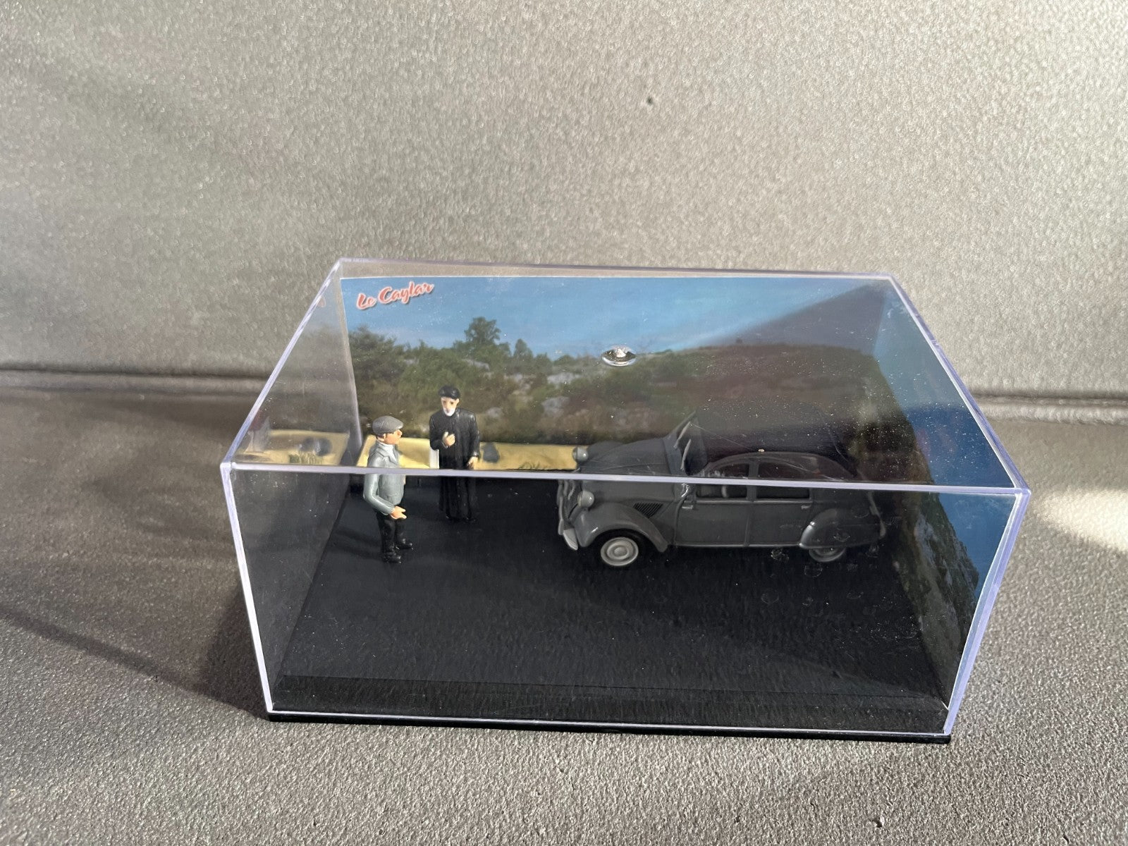Voiture Miniature Citroen 2CV Etape 4 La Route Bleue RN7 1/43