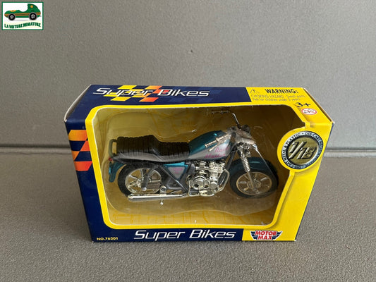 Moto miniature Rave Master 1000 cc Super Bikes Motor Max 1/18
