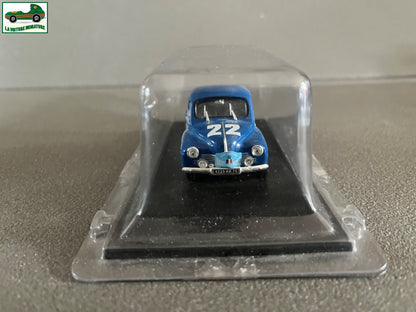 Voiture Miniature Renault 4CV Coupe des Alpes 1954 Eligor au 1/43