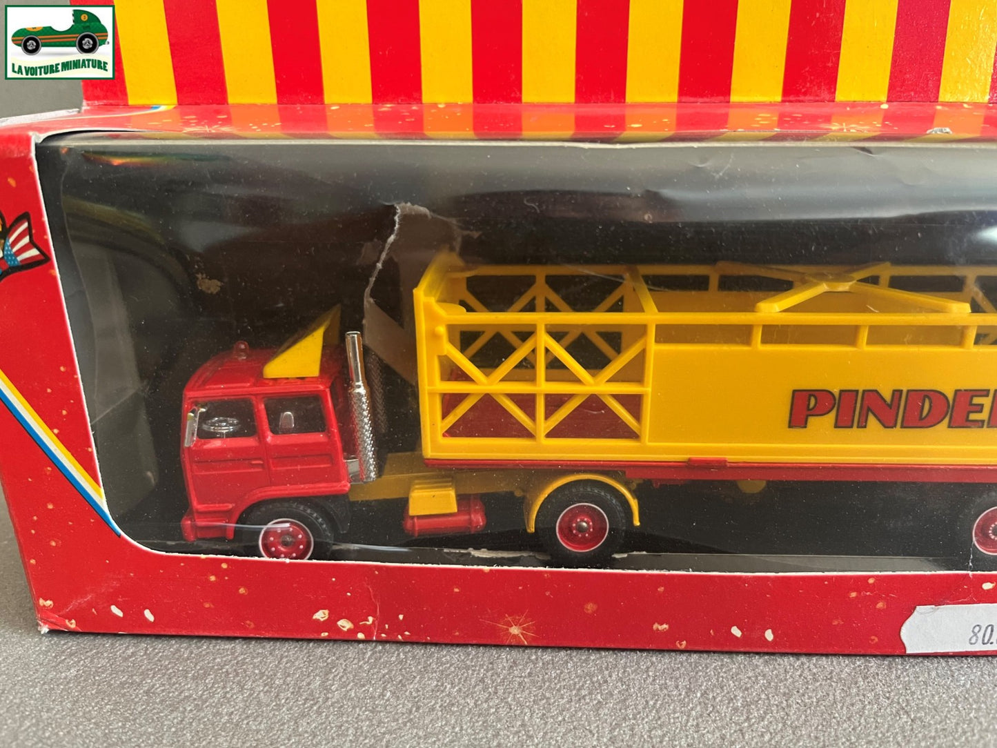 Voiture Miniature Semi Remorque Renault Transport Cage Pinder Verem 812 1/50