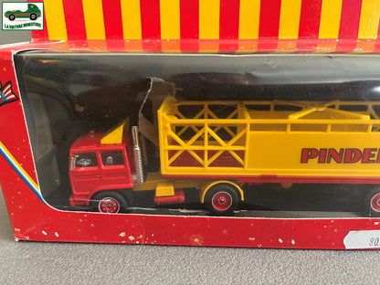 Voiture Miniature Semi Remorque Renault Transport Cage Pinder Verem 812 1/50