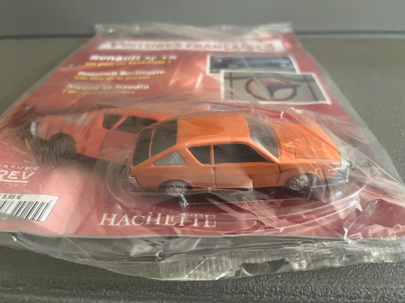 Voiture miniature Renault 17 TS Norev Hachette + Fascicule au 1/43
