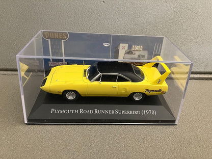 Voiture Miniature American Cars Plymouth Road Runner Superbird 1970 Altaya 1/43
