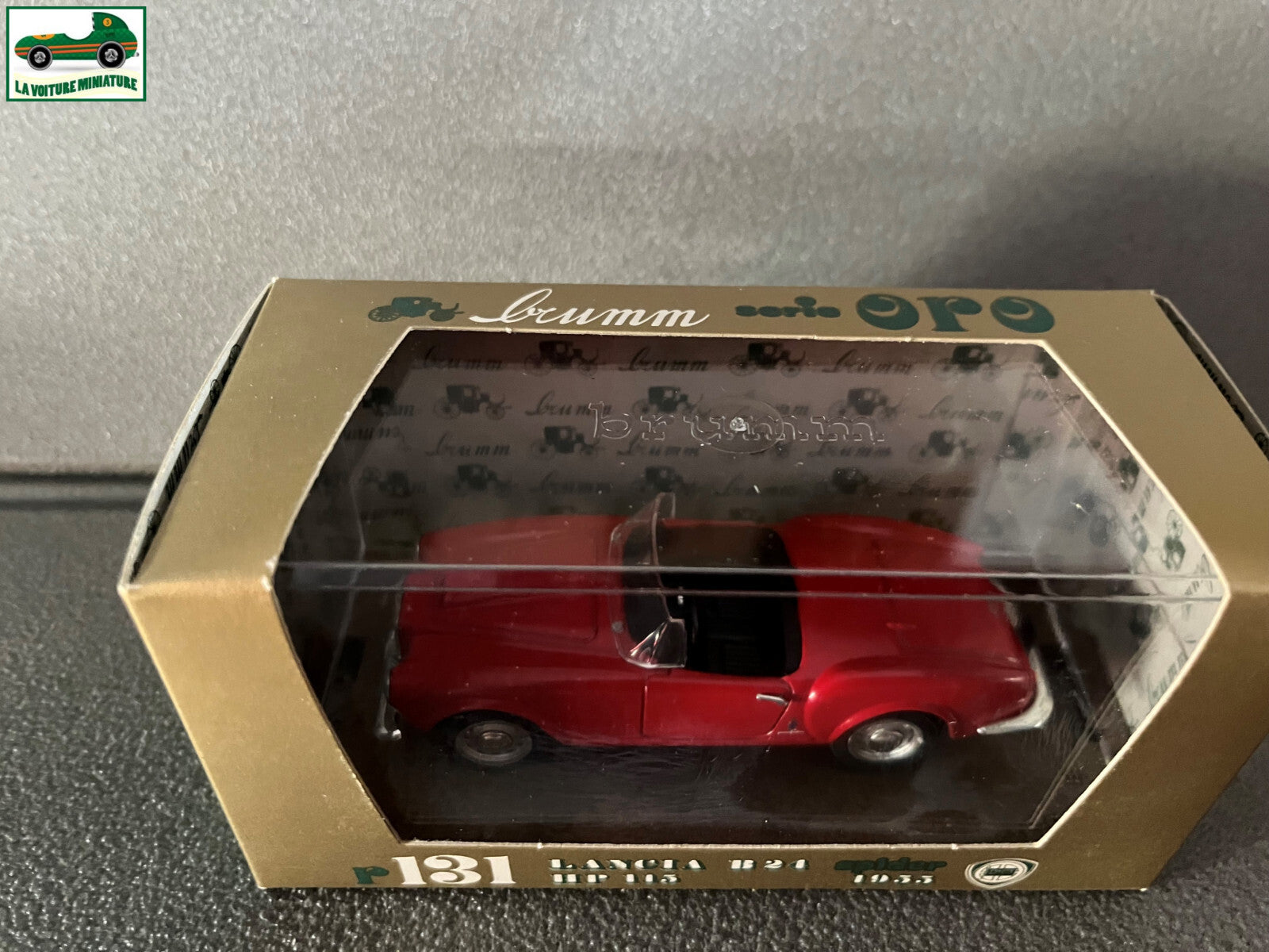 Voiture Miniature Lancia B 24 Spider Brumm au 1/43