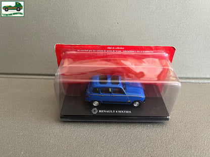 Voiture miniature Passion Renault 4 4L R4 Sixties Hachette au 1/43