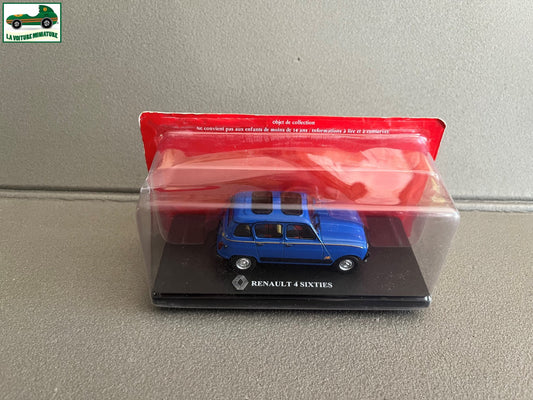 Voiture miniature Passion Renault 4 4L R4 Sixties Hachette au 1/43